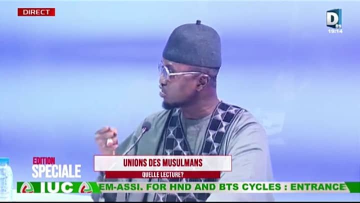 LA POSITION FERME DU CHEF ISMAËL PARAÏSO LORS D’UNE ÉMISSION SPÉCIALE SUR DBS